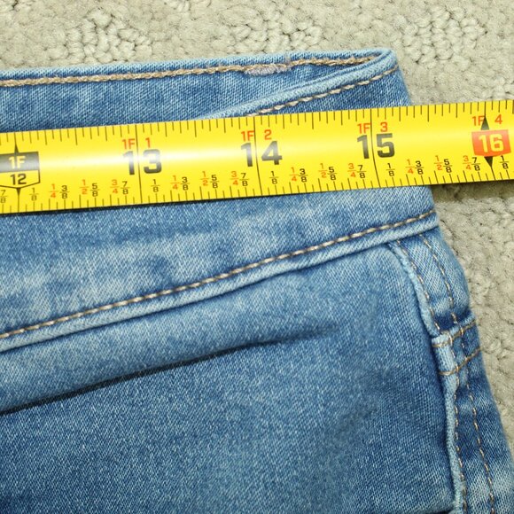 Style&co. Boyfriend Jeans Women's 6 Blue Medium Wash Denim Stretch Zip Fly - Picture 7 of 9